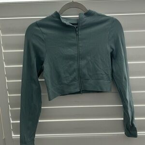 Set active cropped jacket